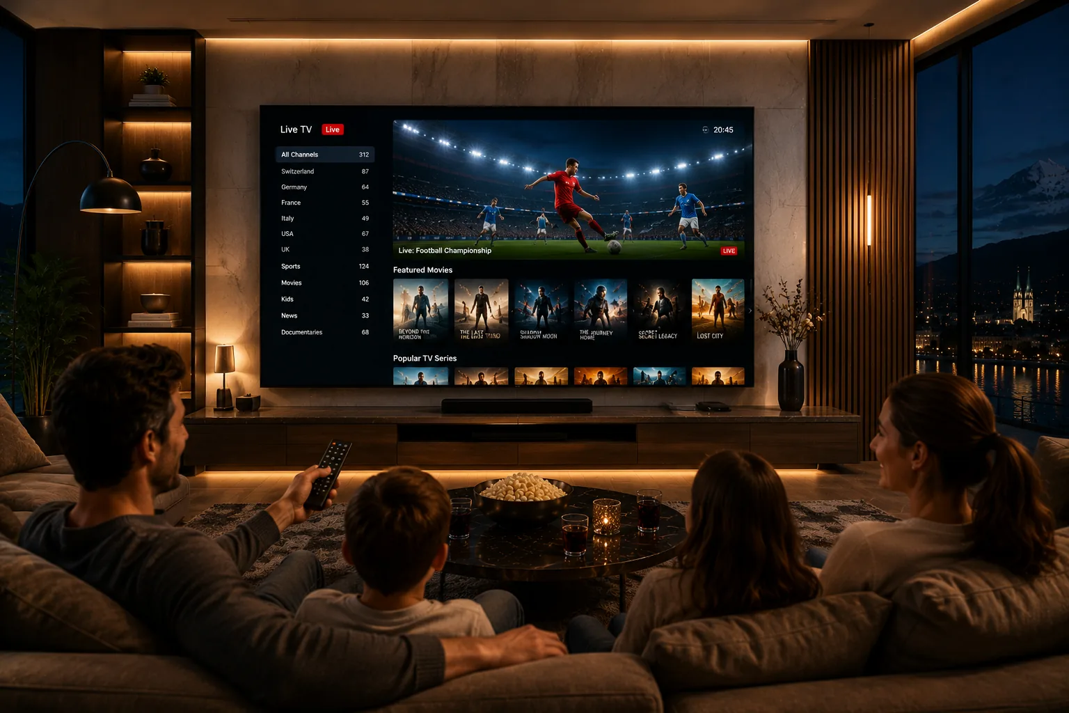 IPTV Abo Schweiz kaufen — LUXE TV Paketauswahl 2026