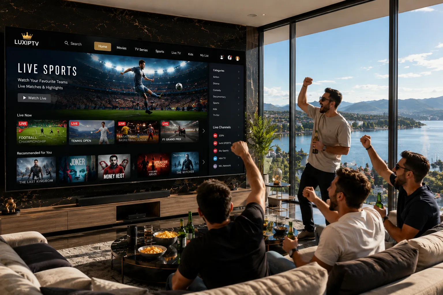 IPTV Swisscom Alternative -- LUXE TV vs Swisscom TV Vergleich Schweiz