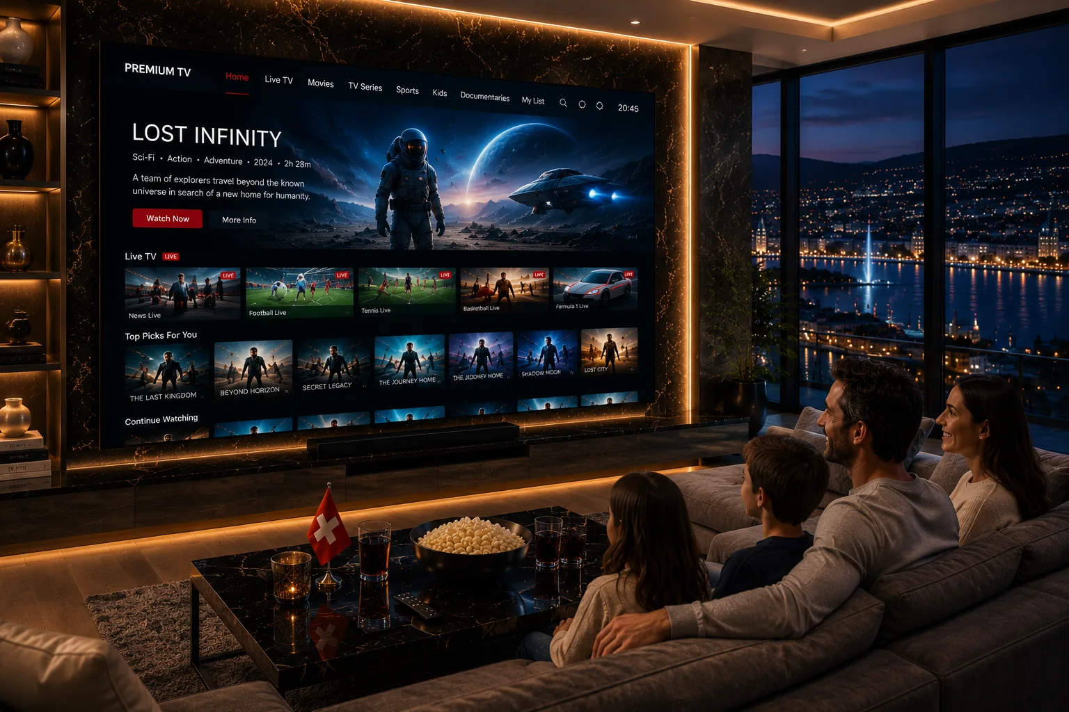 IPTV Anleitungen Schweiz -- LUXE TV Setup Guides fuer alle Geraete