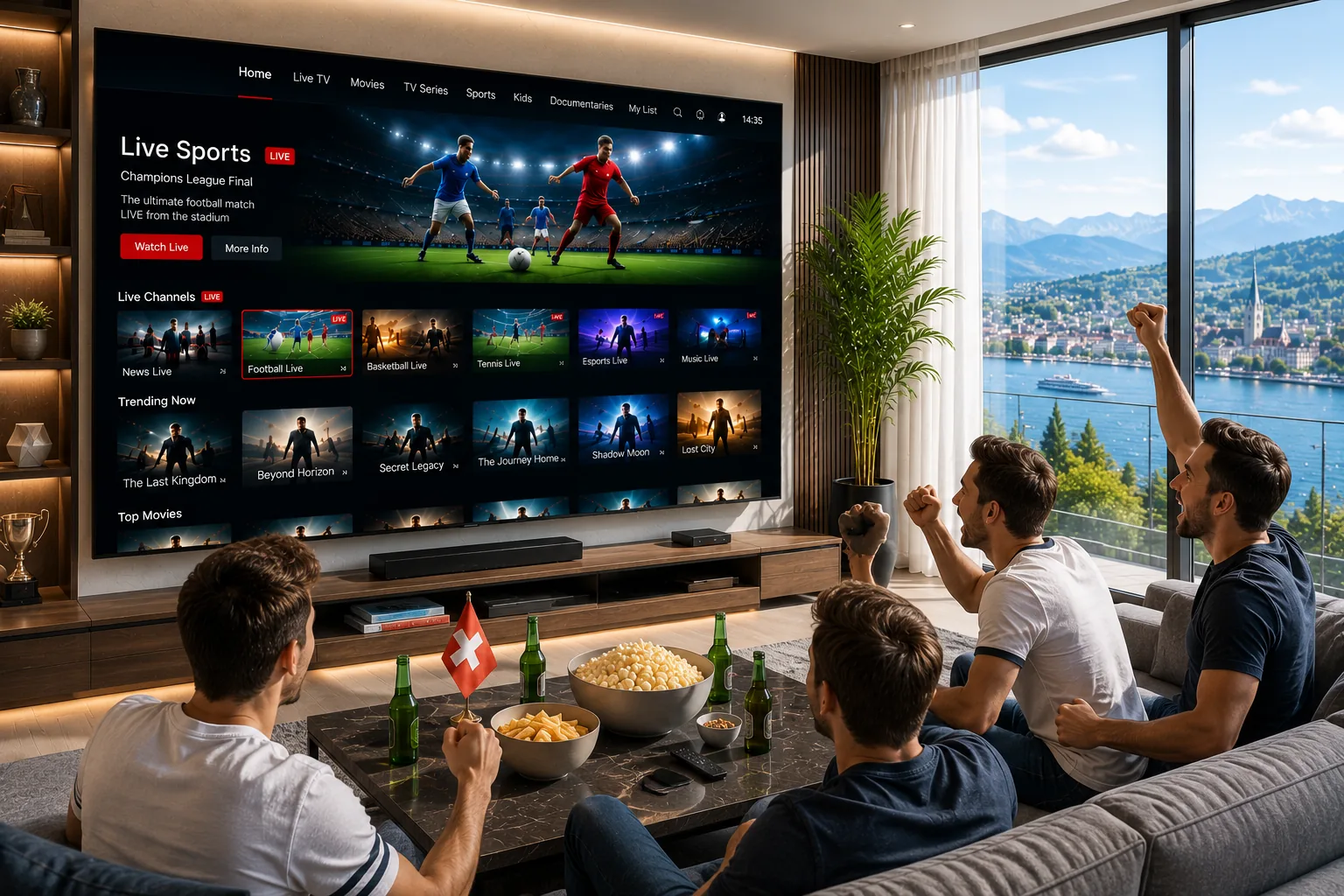 IPTV M3U Playlist URL kaufen Schweiz — LUXE TV IPTV Account per Telegram